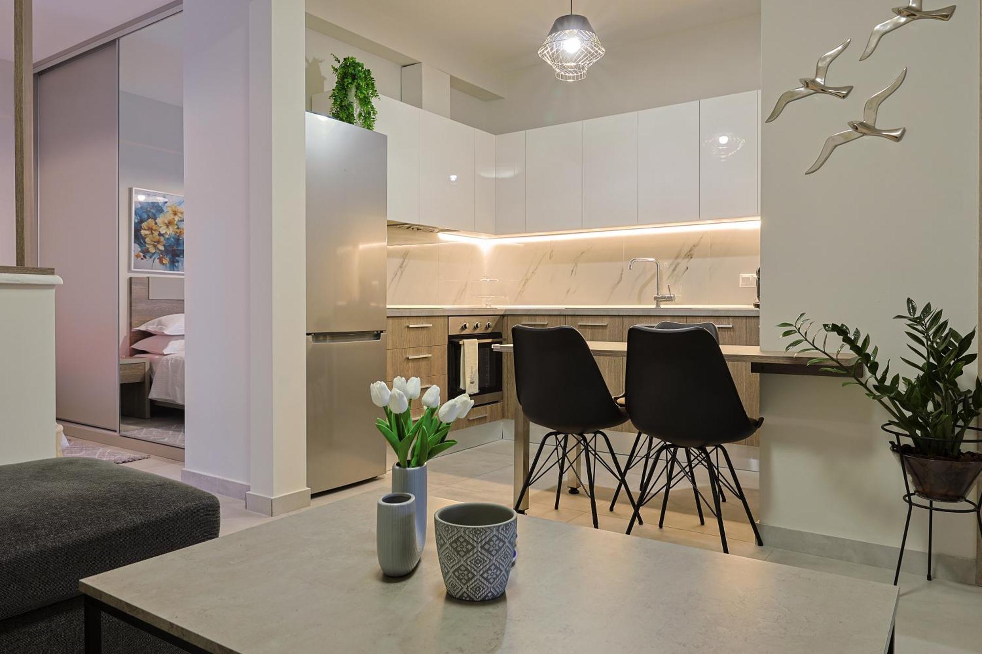 Zeta-Garden Oasis & Private Parking By Optimum Link Apartment Катерини Екстериор снимка