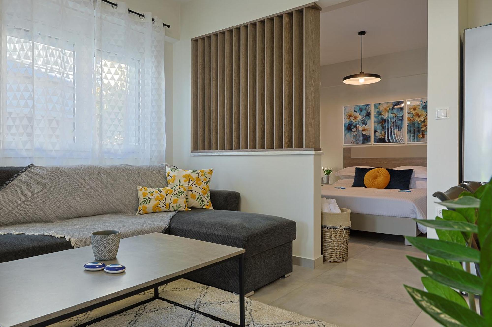 Zeta-Garden Oasis & Private Parking By Optimum Link Apartment Катерини Екстериор снимка