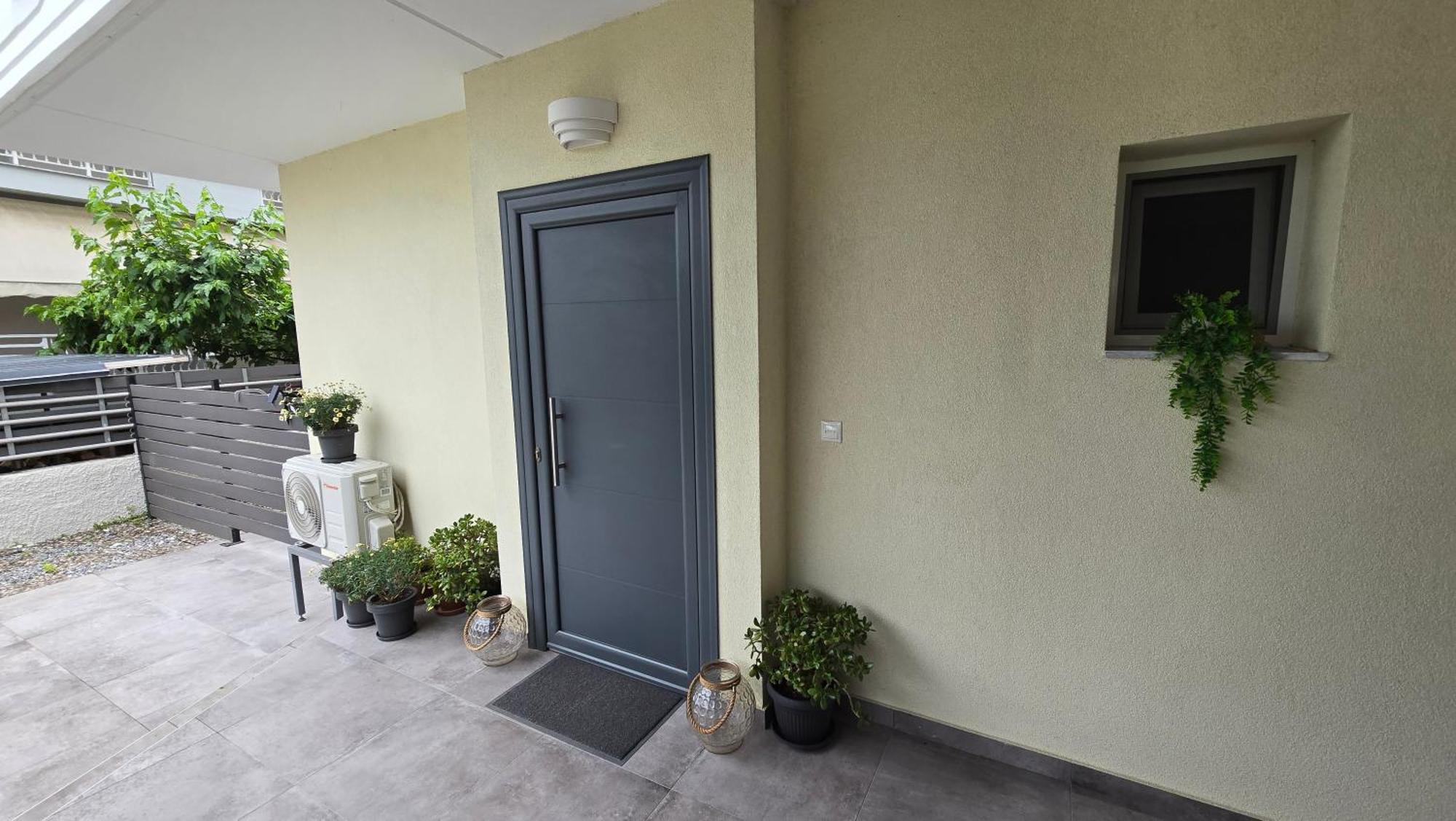Zeta-Garden Oasis & Private Parking By Optimum Link Apartment Катерини Екстериор снимка