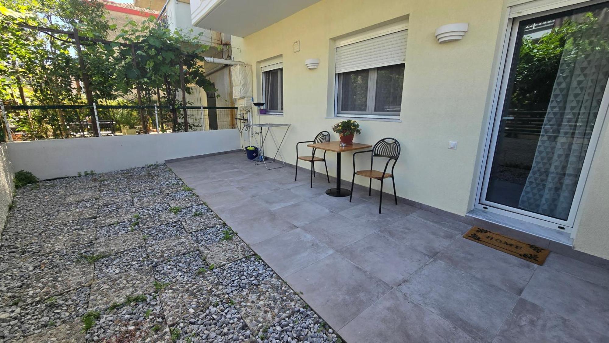 Zeta-Garden Oasis & Private Parking By Optimum Link Apartment Катерини Екстериор снимка